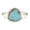 Handmade Navajo .925 Sterling Silver Natural Turquoise Native American Bracelet 12982 Handmade Navajo .925 Sterling Silver Natural Turquoise Native American Bracelet 12982