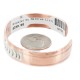 Navajo .925 Sterling Silver Handmade Certified Authentic Pure Copper Native American Bracelet 18136 Navajo .925 Sterling Silver Handmade Certified Authentic Pure Copper Native American Bracelet 18136