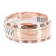 Navajo .925 Sterling Silver Handmade Certified Authentic Pure Copper Native American Bracelet 13000