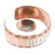 Navajo .925 Sterling Silver Handmade Certified Authentic Pure Copper Native American Bracelet 12999