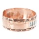 Navajo .925 Sterling Silver Handmade Certified Authentic Pure Copper Native American Bracelet 12999