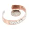 Navajo .925 Sterling Silver Handmade Pure Copper Native American Bracelet 18135