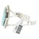 Handmade Navajo .925 Sterling Silver Natural Turquoise Native American Cuff Bracelet 12997 Handmade Navajo .925 Sterling Silver Natural Turquoise Native American Cuff Bracelet 12997