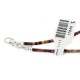Delicate Certified Authentic Navajo .925 Sterling Silver Natural Turquoise Multicolor Stones Native American Necklace  17046-2