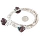 Bear Certified Authentic Navajo .925 Sterling Silver Natural Turquoise Red Jasper Graduated Heishi Native American Necklace 25319 Bear Certified Authentic Navajo .925 Sterling Silver Natural Turquoise Red Jasper Graduated Heishi Native American Necklace 25319