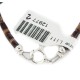 Certified Authentic Navajo .925 Sterling Silver Natural Turquoise Coral Native American Bracelet 12977-2