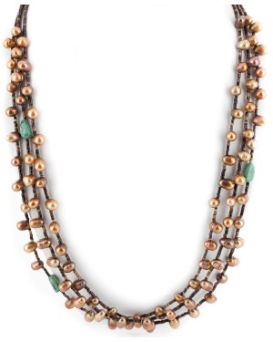3 Strand Certified Authentic Navajo .925 Sterling Silver Natural Turquoise Mother of Pearl Native American Necklace 15585-210 3 Strand Certified Authentic Navajo .925 Sterling Silver Natural Turquoise Mother of Pearl Native American Necklace 15585-210