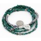 Certified Authentic 3 Strand Navajo .925 Sterling Silver Natural Turquoise and Mother of Pearl Native American Necklace 25267 Certified Authentic 3 Strand Navajo .925 Sterling Silver Natural Turquoise and Mother of Pearl Native American Necklace 25267