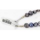 Certified Authentic 3 Strand Navajo .925 Sterling Silver Natural Turquoise and Mother of Pearl Native American Necklace 25267 Certified Authentic 3 Strand Navajo .925 Sterling Silver Natural Turquoise and Mother of Pearl Native American Necklace 25267
