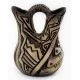 Handmade Navajo Holbrook Wedding Vase Native American Pottery 1 102492-3 Handmade Navajo Holbrook Wedding Vase Native American Pottery 1 102492-3