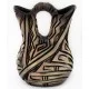 Handmade Navajo Holbrook Wedding Vase Native American Pottery 1 102492-3 Handmade Navajo Holbrook Wedding Vase Native American Pottery 1 102492-3