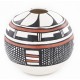 $200 Handmade Handpainted Certified Authentic Hopi R.Tsinnij Keams Canyon Native American Pottery 2 102494-6