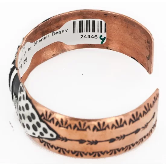 Handmade Arrow Navajo Pure .925 Sterling Silver and Copper Native American Bracelet 244446-4 Handmade Arrow Navajo Pure .925 Sterling Silver and Copper Native American Bracelet 244446-4