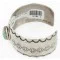 Handmade Navajo Natural Turquoise Nickel Native American Bracelet 12784-1 Handmade Navajo Natural Turquoise Nickel Native American Bracelet 12784-1