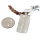 Certified Authentic .925 Sterling Silver Kokopelli Handmade Natural Turquoise Tigers Eye Agate Native American Necklace 24424-2-10217