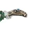 12kt Gold Filled and .925 Sterling Silver Handmade Gecko Natural Turquoise Native American Necklace 24422-6-16065-6 12kt Gold Filled and .925 Sterling Silver Handmade Gecko Natural Turquoise Native American Necklace 24422-6-16065-6