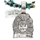 2 Strand Certified Authentic .925 Sterling Silver Kachina Handmade Natural Turquoise Native American Necklace 24422-3-25252-2