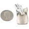 Certified Authentic Butterfly Navajo .925 Sterling Silver Native American Pin Pendant  24402
