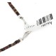 Certified Authentic Navajo .925 Sterling Silver Natural Turquoise and Agate Native American Necklace 16076-4