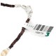 Certified Authentic Navajo .925 Sterling Silver Natural Graduated Melon Shell and Turquoise Native American Necklace 16073-3