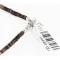 Navajo .925 Sterling Silver Natural Graduated Melon Shell Turquoise Amethyst Native American Necklace 16080-2