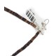 Certified Authentic 3 Strand Navajo .925 Sterling Silver Natural Turquoise Coral Native American Necklace 18110