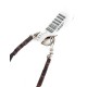 Certified Authentic 4 Strand Navajo .925 Sterling Silver Natural Jasper Native American Necklace 16007