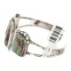 Handmade Certified Authentic Navajo .925 Sterling Silver Natural Turquoise Native American Bracelet  12818-1