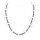 Certified Authentic Navajo .925 Sterling Silver Natural Heishi Turquoise Alabaster Native American Necklace 25216-2