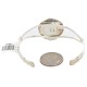 Handmade Certified Authentic Navajo .925 Sterling Silver Natural Turquoise Native American Bracelet  12648