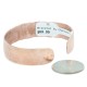Handmade Hammered Certified Authentic Navajo Pure Copper Native American Bracelet 24457-5
