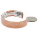 Handmade Hammered Certified Authentic Navajo Pure Copper Native American Bracelet 24457-5