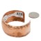 Hammered Mountain Handmade Certified Authentic Navajo Pure Copper Native American Bracelet 12868-5 Hammered Mountain Handmade Certified Authentic Navajo Pure Copper Native American Bracelet 12868-5