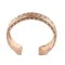 Handmade Feather Certified Authentic Navajo Pure Copper Native American Bracelet 12869-1
