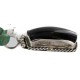 Certified Authentic .925 Sterling Silver Handmade Natural Turquoise and Tigers Eye Native American Necklace 15037-15338