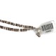 .925 Sterling Silver Handmade Certified Authentic Navajo Natural Turquoise Native American Necklace 15074-15965
