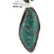 .925 Sterling Silver Handmade Certified Authentic Navajo Natural and Blood Turquoise Coral Native American Necklace 14942-16029-4