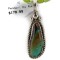.925 Sterling Silver Handmade Certified Authentic Navajo Natural Turquoise Gaspeite Native American Necklace 24395-15375 .925 Sterling Silver Handmade Certified Authentic Navajo Natural Turquoise Gaspeite Native American Necklace 24395-15375