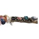 Certified Authentic 12kt Gold Filled and .925 Sterling Silver Handmade Natural Turquoise Multicolor Stones Native American Necklace 24335-3-15744