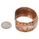 Handmade Certified Authentic Navajo Pure .925 Sterling Silver and Copper Native American Bracelet 12843-3