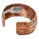 Handmade Certified Authentic Navajo Pure .925 Sterling Silver and Copper Native American Bracelet 12843-3