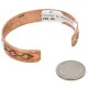 Handmade Navajo Pure .925 Sterling Silver and Copper Bracelet NB151108040241