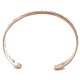 Handmade Certified Authentic Roanhorse Navajo Pure .925 Sterling Silver and Copper Native American Bracelet 12770