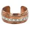 Handmade Horse Navajo Pure .925 Sterling Silver and Copper Native American Bracelet 12843-2 Handmade Horse Navajo Pure .925 Sterling Silver and Copper Native American Bracelet 12843-2