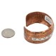 Handmade Horse Certified Authentic Navajo Pure .925 Sterling Silver and Copper Native American Bracelet 12843-2