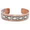 Handmade Navajo Pure .925 Sterling Silver and Copper Bracelet NB151108031926 Handmade Navajo Pure .925 Sterling Silver and Copper Bracelet NB151108031926