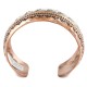 Horse Handmade Certified Authentic Navajo Pure .925 Sterling Silver and Copper Native American Bracelet 12843-8