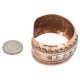 Horse Handmade Certified Authentic Navajo Pure .925 Sterling Silver and Copper Native American Bracelet 12843-8