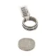 925 Sterling Silver Handmade Hopi Native American Spinning Ring 15672 925 Sterling Silver Handmade Hopi Native American Spinning Ring 15672