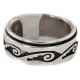 925 Sterling Silver Handmade Hopi Native American Spinning Ring 16566 925 Sterling Silver Handmade Hopi Native American Spinning Ring 16566